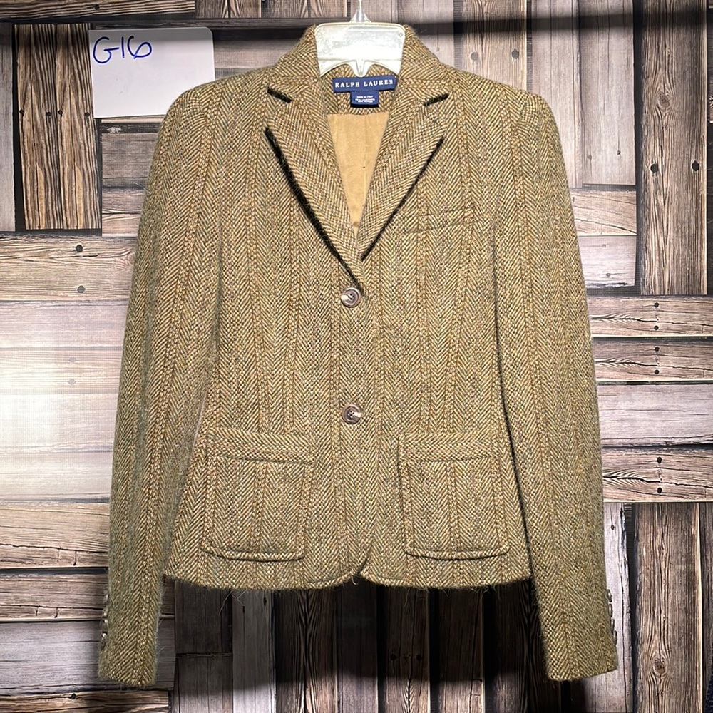 Ralph Lauren Blue label lambswool/alpaca woman’s blazer size 2